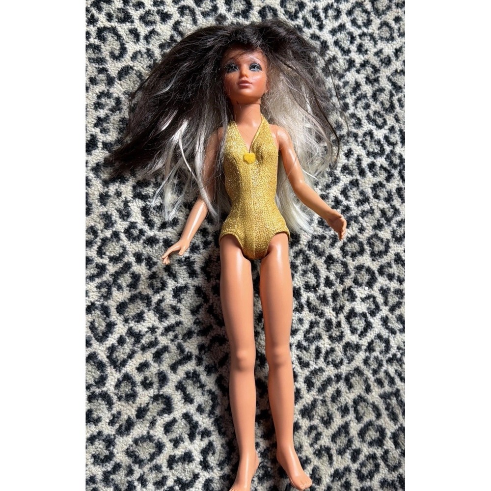 1974 Ideal Tiffany Taylor Doll Color Changing Hair Original Outfit‎ 18" No Shoes